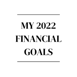 My 2022 goals