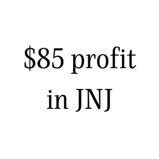 +$85 profit in Johnson & Johnson