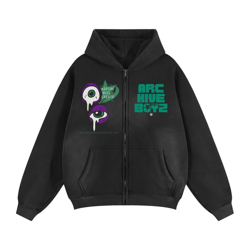 ARCVBOYZ 2 WAYZIPPER HOODIE | ARCHIVE BOYZ