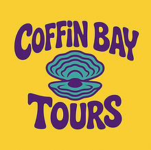 Coffin Bay Tours logo yellow