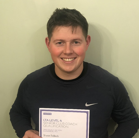 Shaun Tulloch - LTA Level 4 Coach!!
