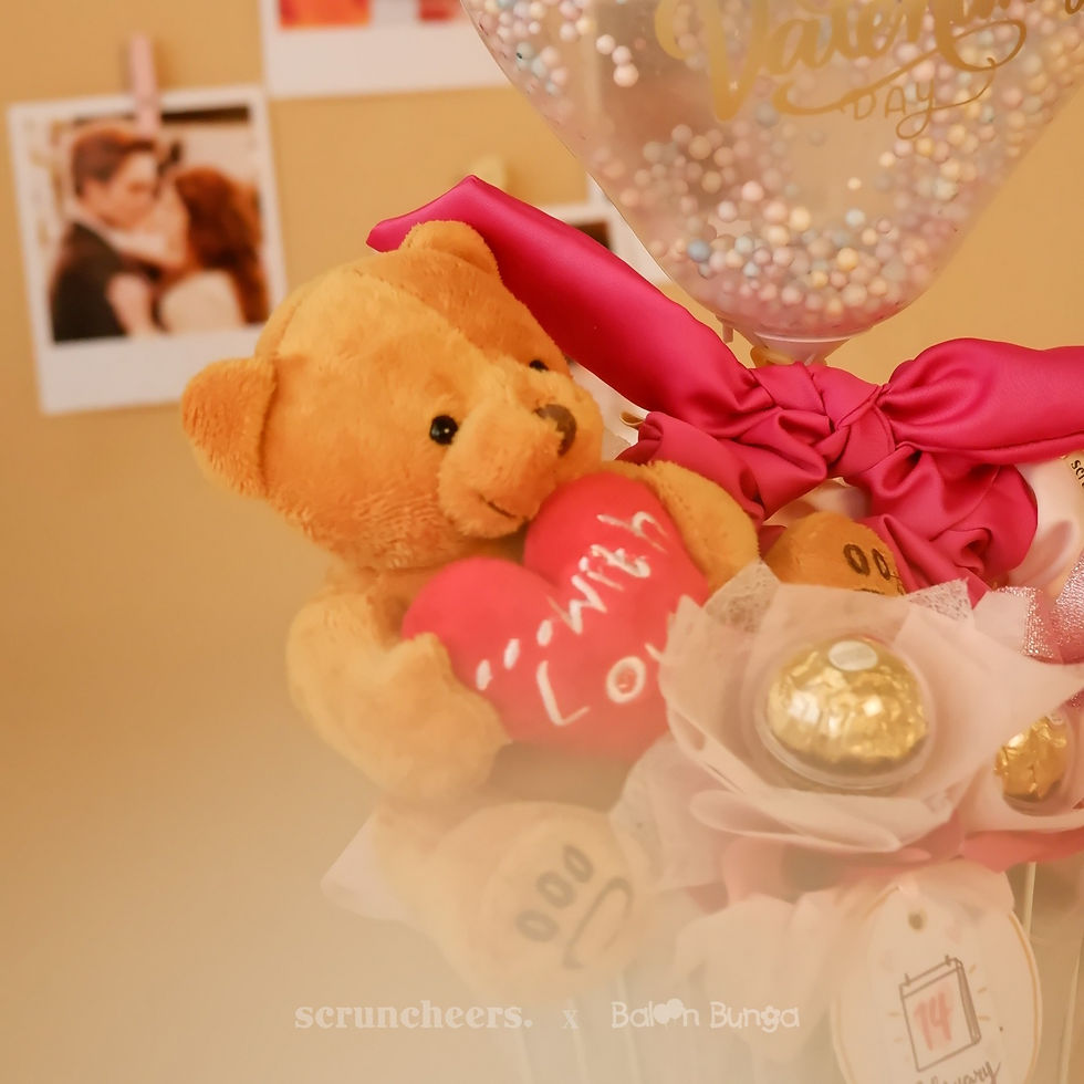 Thumbnail: Start Up  Scruncheers x Balon Bunga Valentine Bouquet