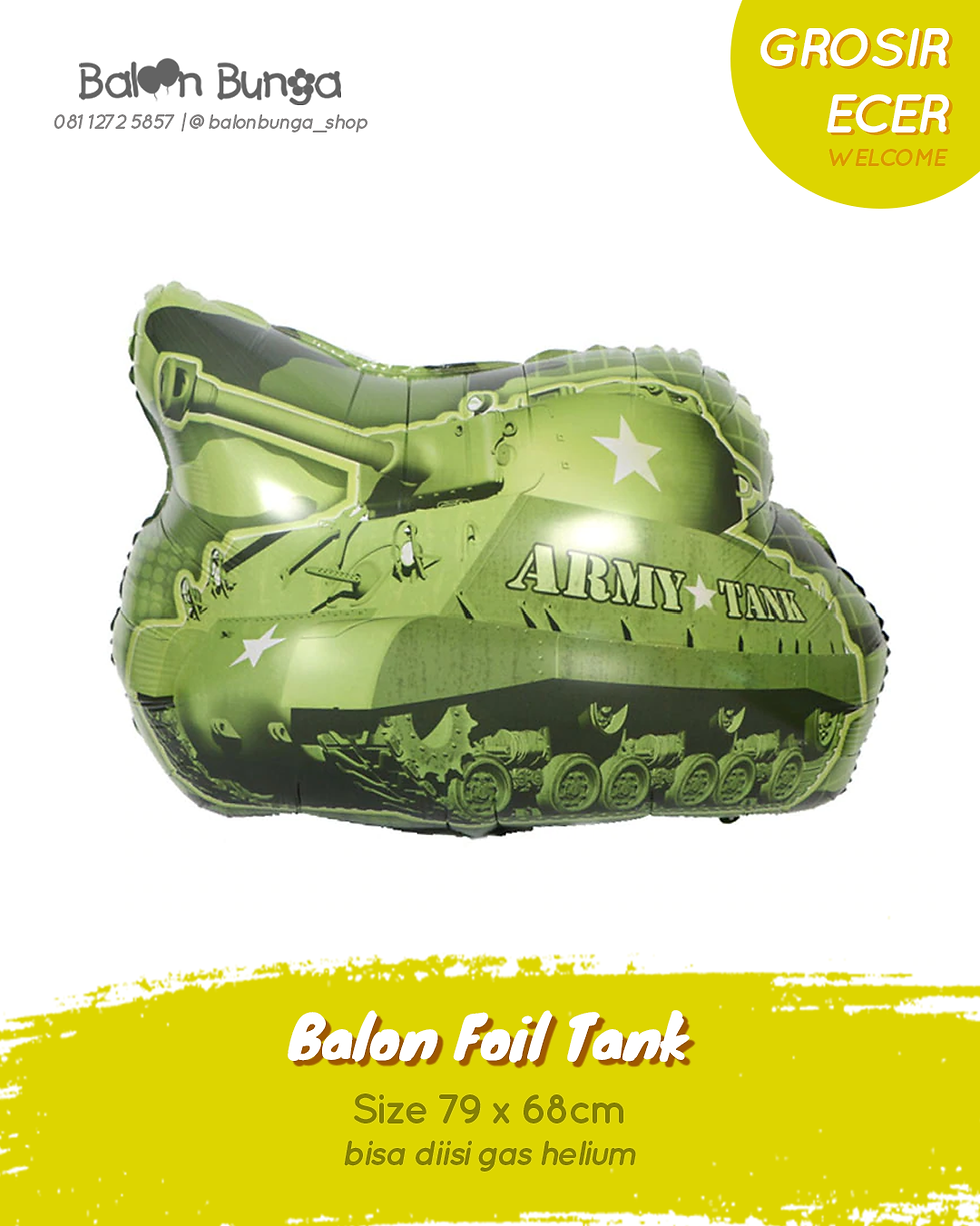 Green Army Tank