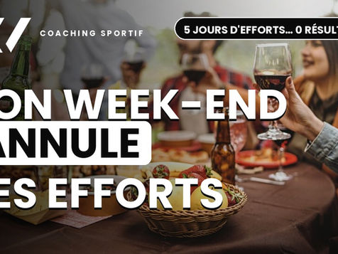 Je fais Attention la Semaine mais rien ne Bouge » : L'erreur du Week-end qui Annule tous tes Efforts