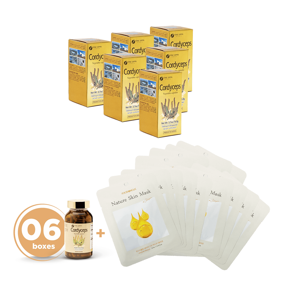 SALE Mua 3 Tặng 3 Đông Trùng Hạ Thảo Viên Tặng 15 Mặt Nạ Hàn Quốc Cao Cấp