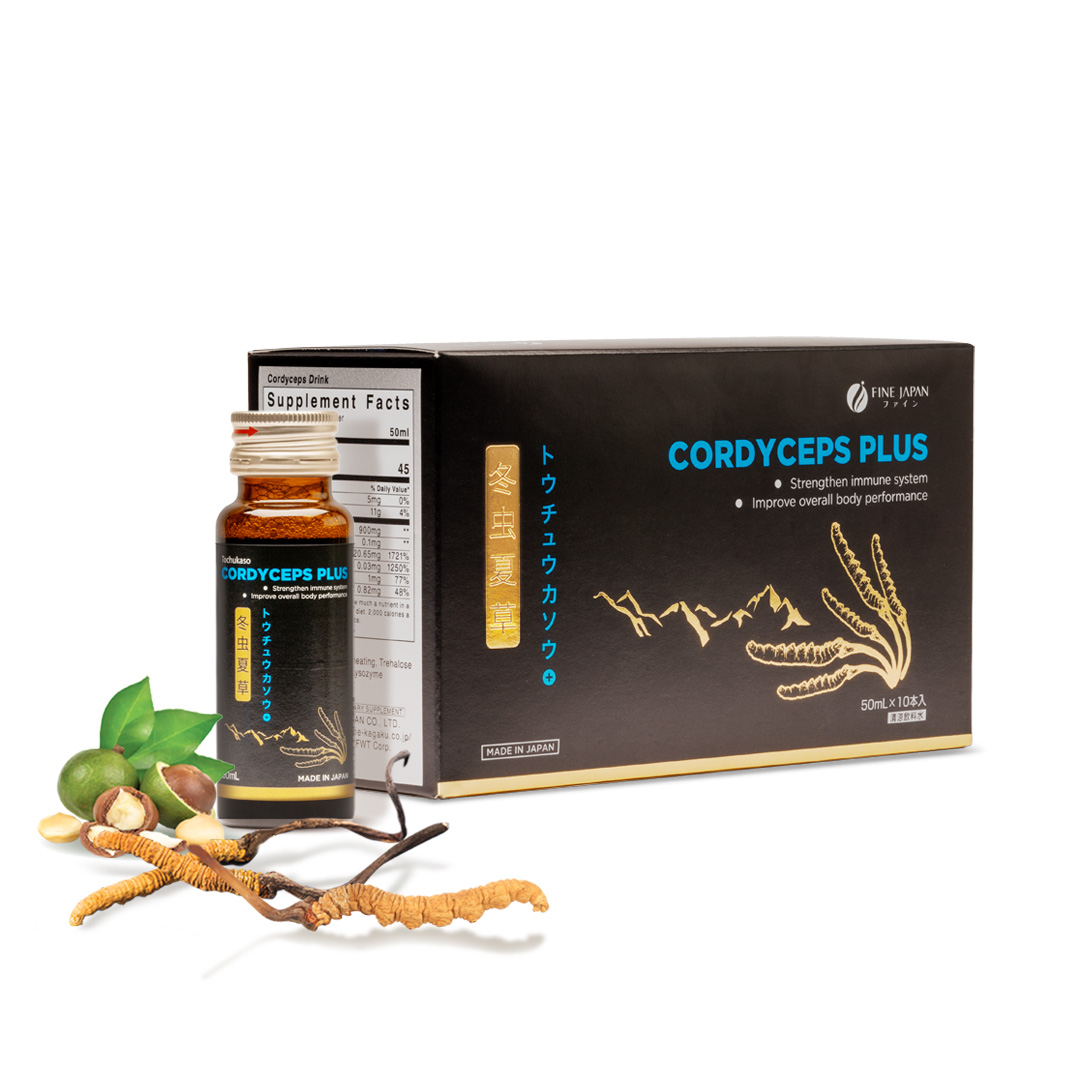 BUY FINE JAPAN CORDYCEPS PLUS LIQUID DRINK​​​​​​​ | Fine Japan USA