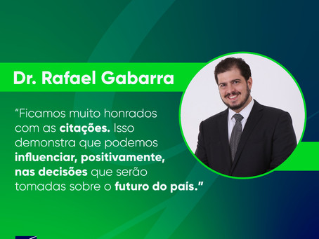 Dr. Rafael Gabarra é citado durante votação da Reforma da Previdência