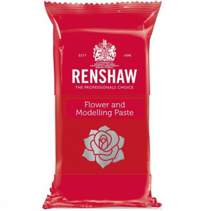 Πάστα Ζάχαρης Μοντελισμού Renshaw Κόκκινο 250g BB: 31/12/23