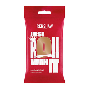 Πάστα Ζάχαρης Renshaw Fondant Καφέ Ανοικτό 250g