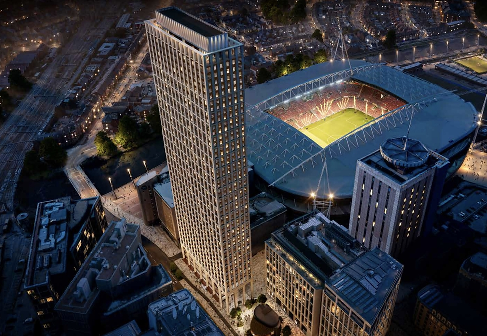 Image via The Construction Enquirer of the proposed tower