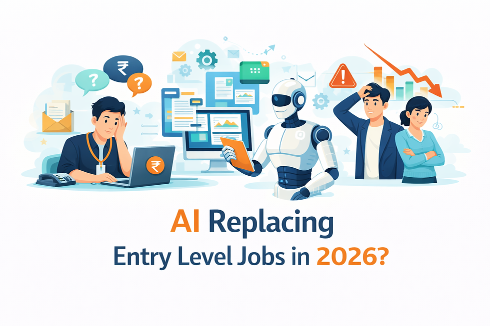 AI Replacing Entry Level Jobs in 2026?