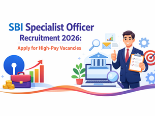 SBI Specialist Officer Recruitment 2026: Apply for High-Pay Vacancies