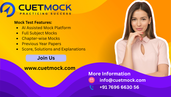 Prepare smarter, not harder, with CUETMock – your ultimate guide to CUET 2025 success!