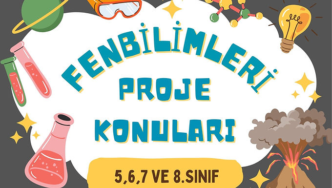 PROJE ÖDEV KONULARI