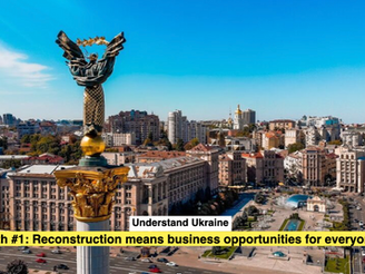 "Reconstruction means business opportunities for everyone."