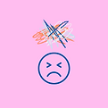 Frustrated toddler