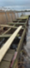 Old damaged jetty