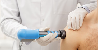 Extracorporeal Shockwave Therapy ESWT.Effective non-surgical treatment.Physical therapy fo