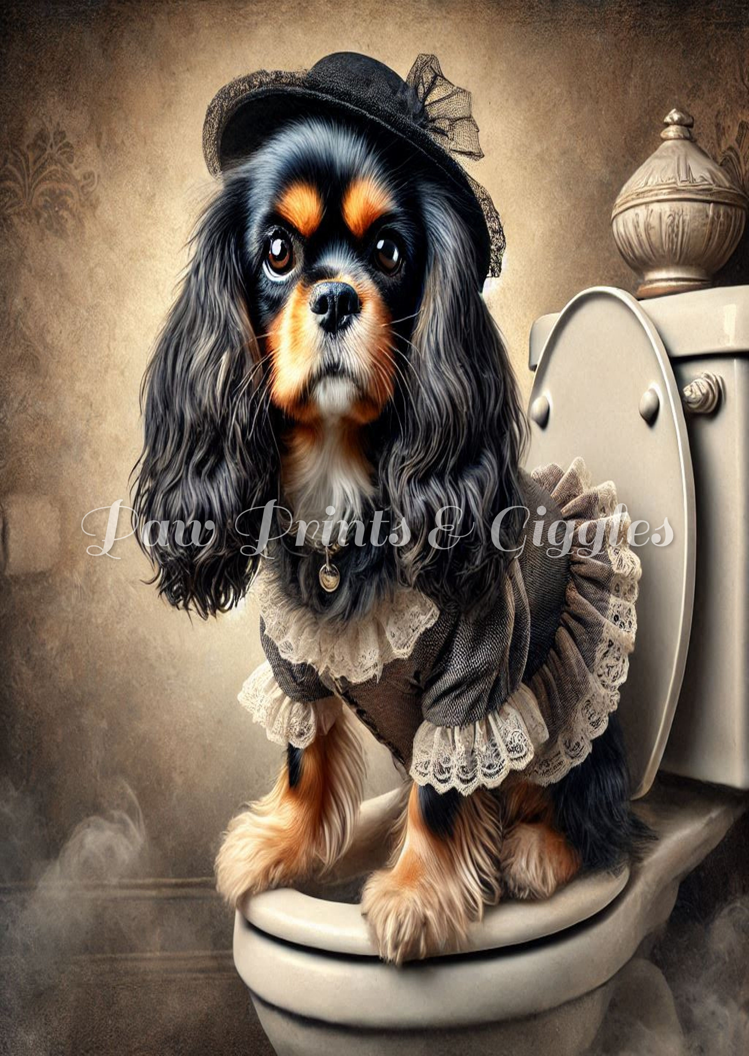 King Charles Spaniels