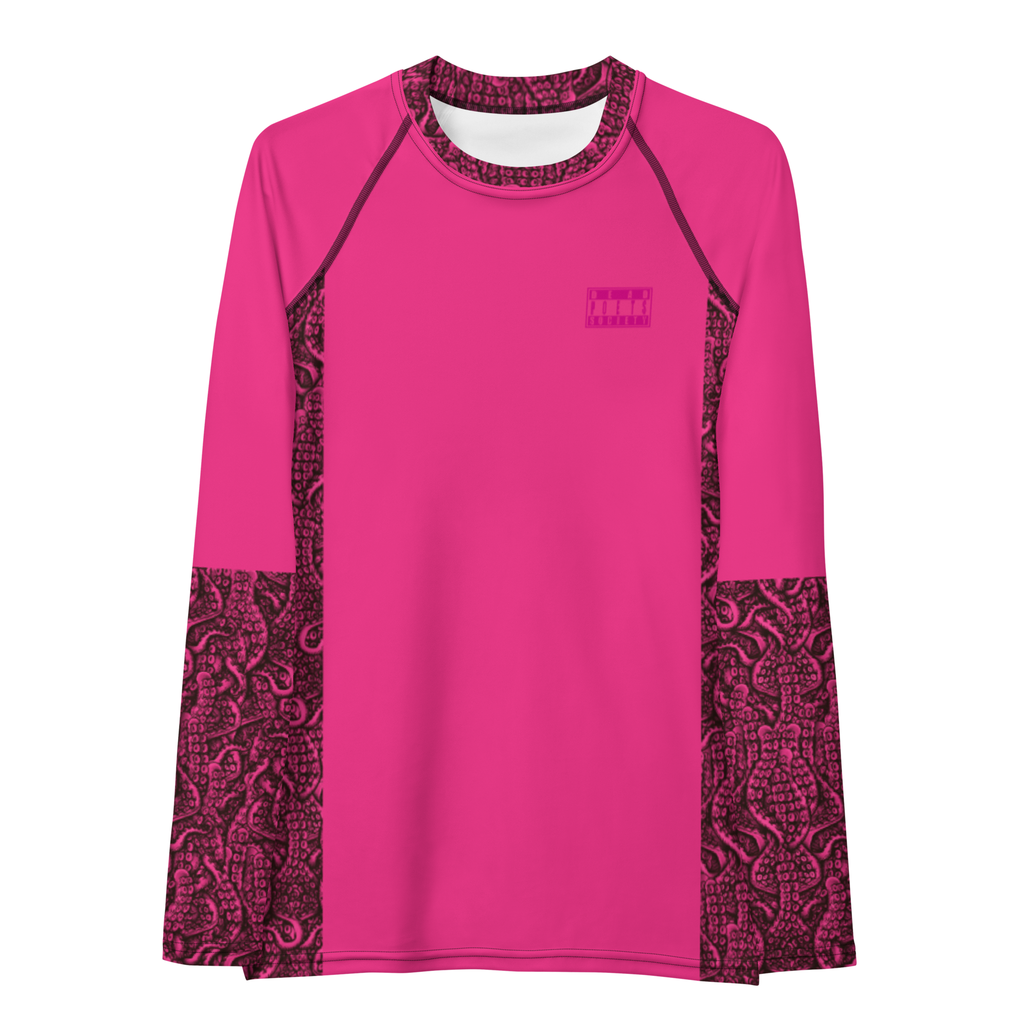 tako.no.michi Women's Rash Guard- spice.pink