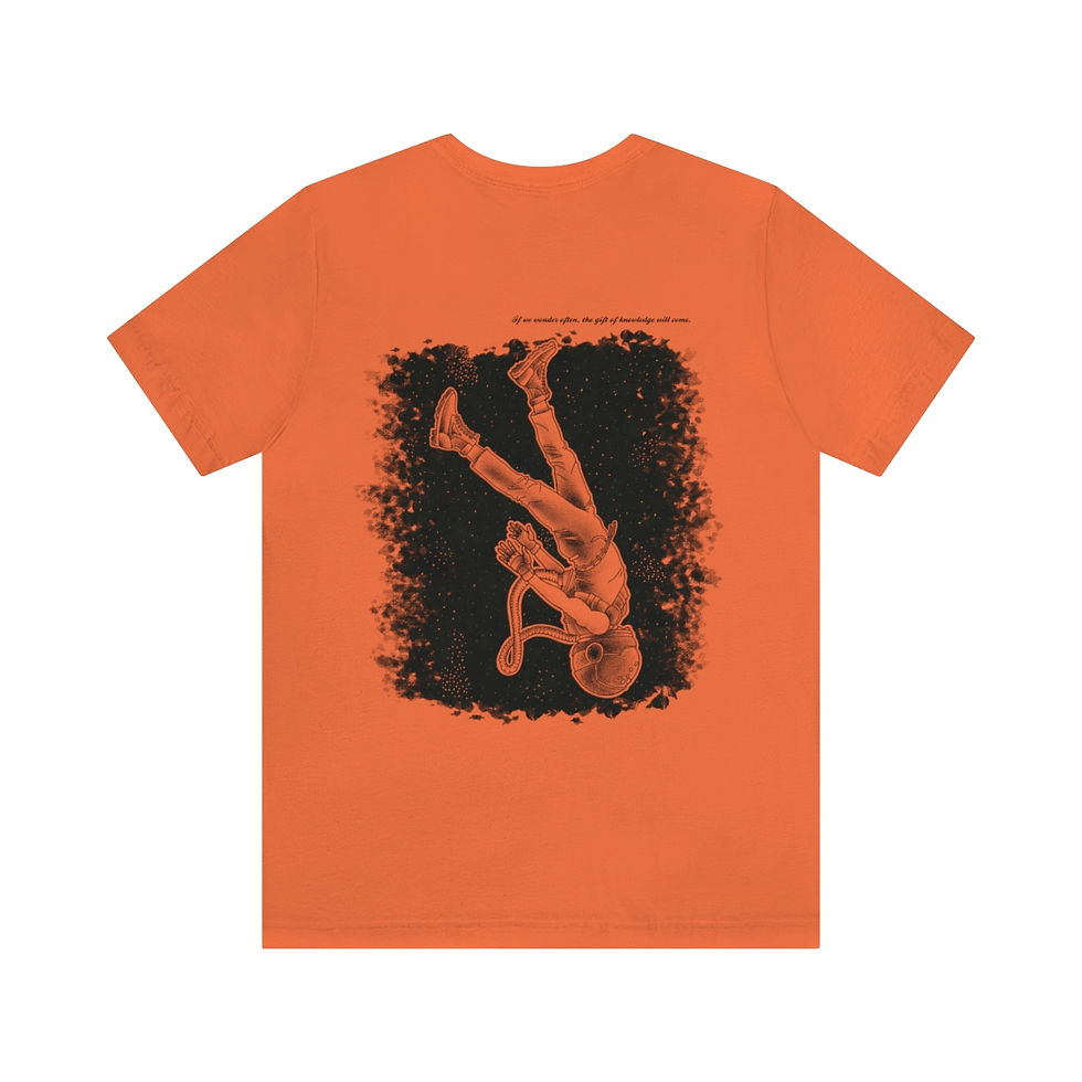 Thumbnail: Dead Poets Society Jersey Short Sleeve Tee "falling.up"