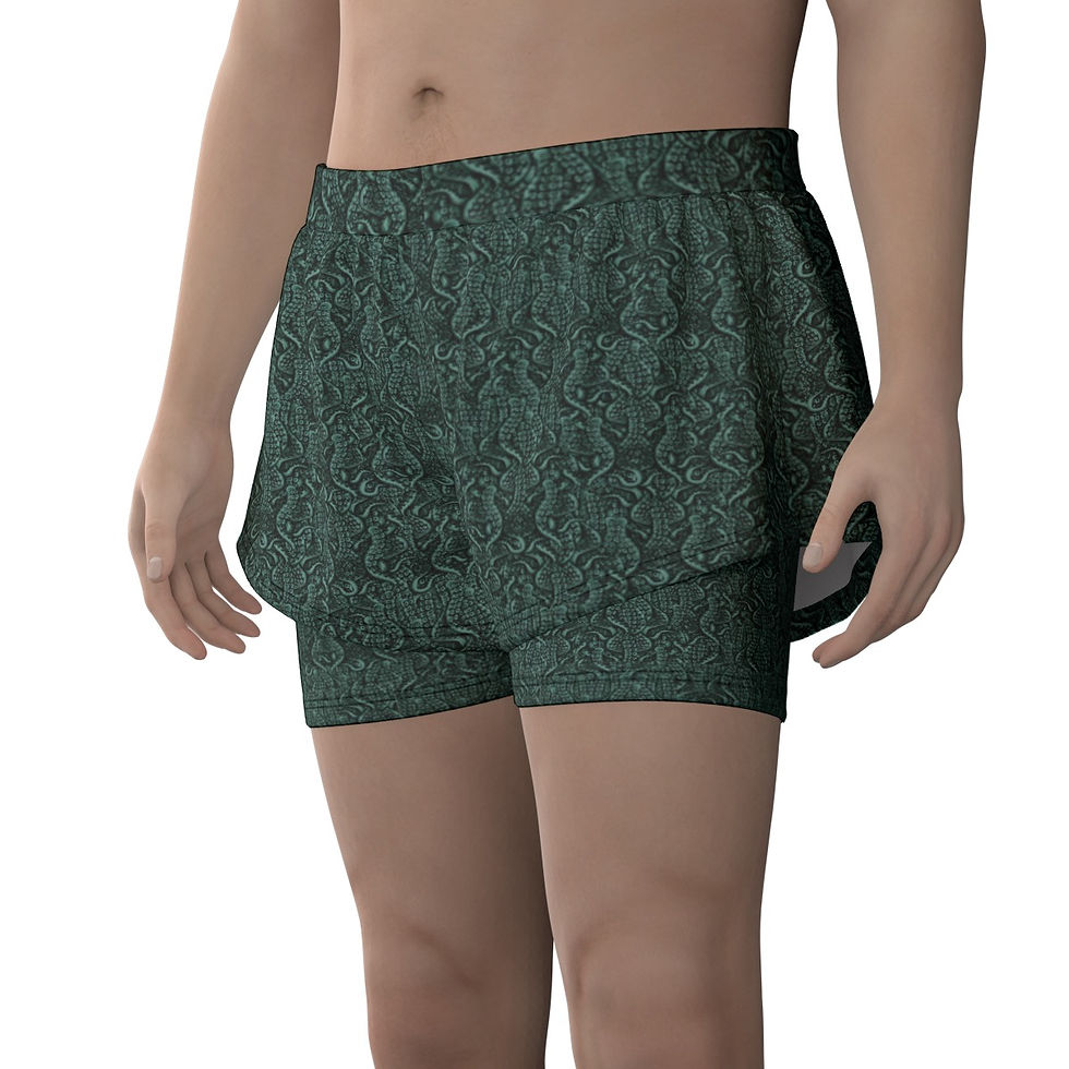 Thumbnail: All-Over Print Unisex Sports Lined Shorts