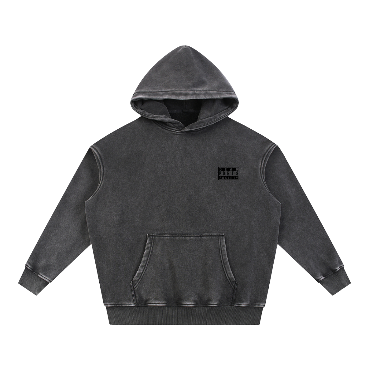 Dead Poets Society Snow Wash Hoodie "sorrow"