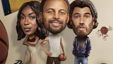 Stephen Curry shoots and scores in Peacock's "Mr. Throwback"