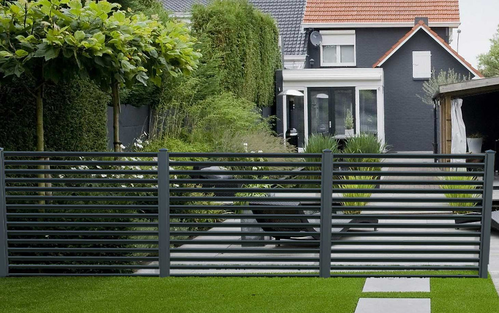 Aluminum fences are a modern and sustainable solution for property boundaries.