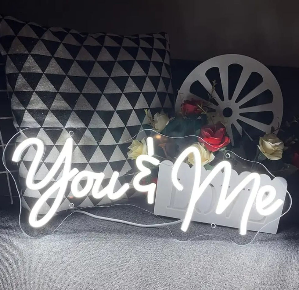 Thumbnail: You And Me Neon Sign
