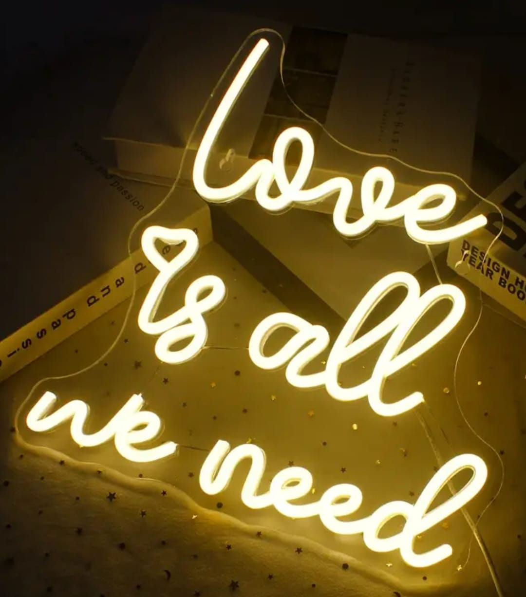 Love Is All We Need Neon Sign