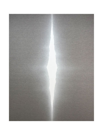 Black and white art, contemporary art, minimalist art, crack, circle, void, portal, spiritual art, black artwork, painting, sculpture, installation, mareo rodriguez