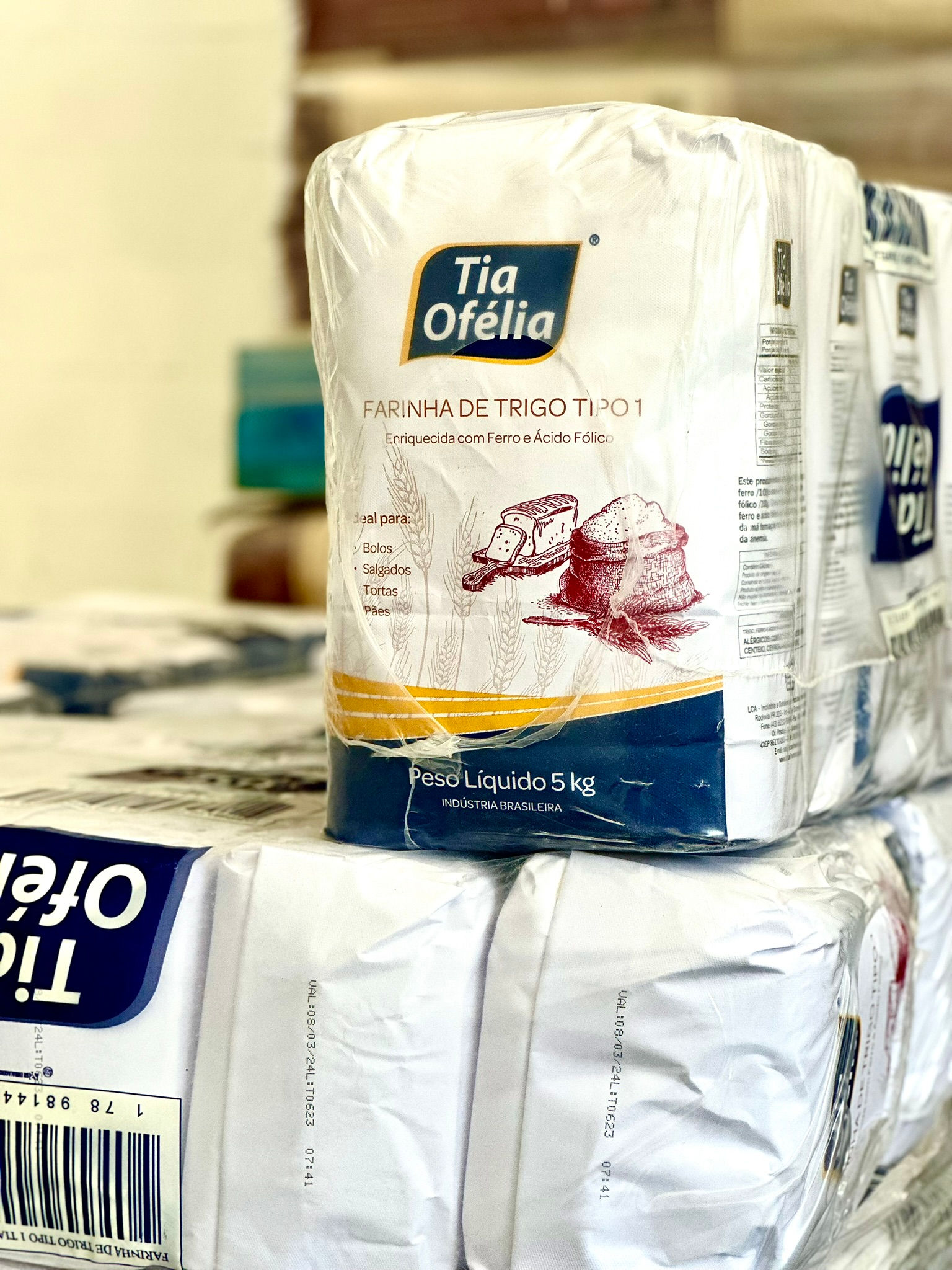 FARINHA DE TRIGO TIA OFELIA 5X5KG