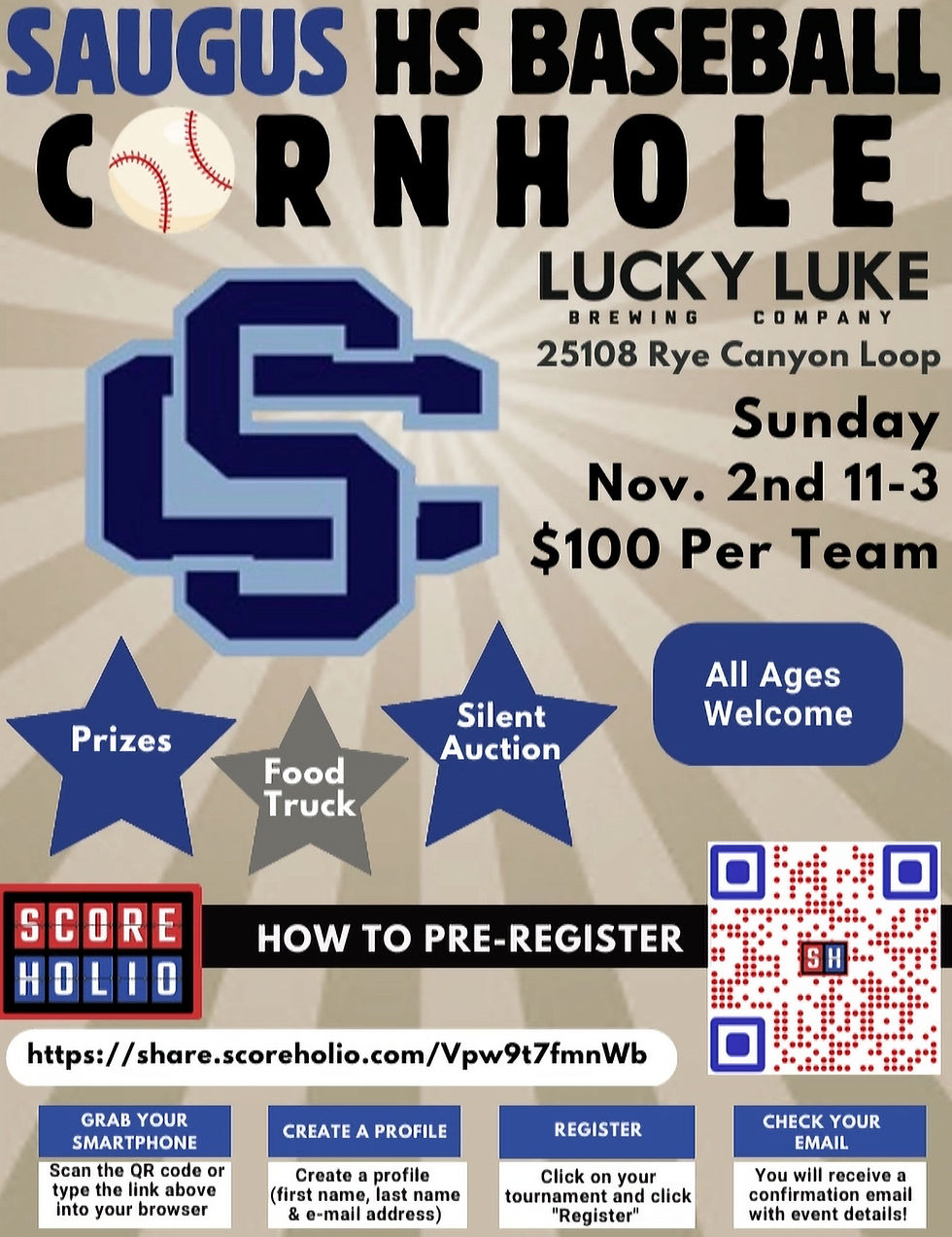 2nd Annual Cornhole Tournament