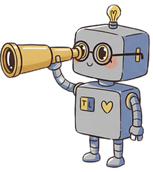 thinklink robot image spyglass+glasses