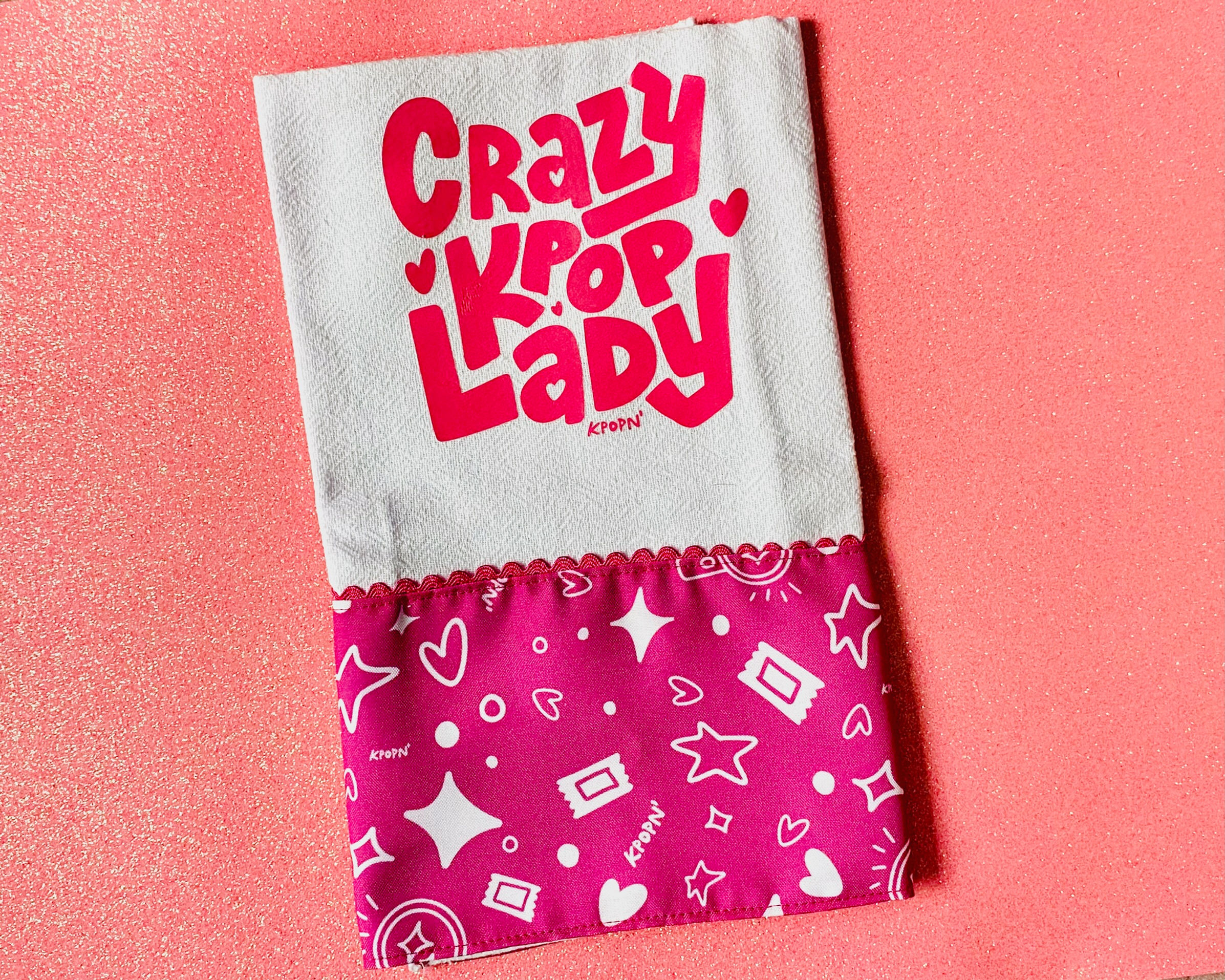 Pano de Copa Crazy Kpop Lady