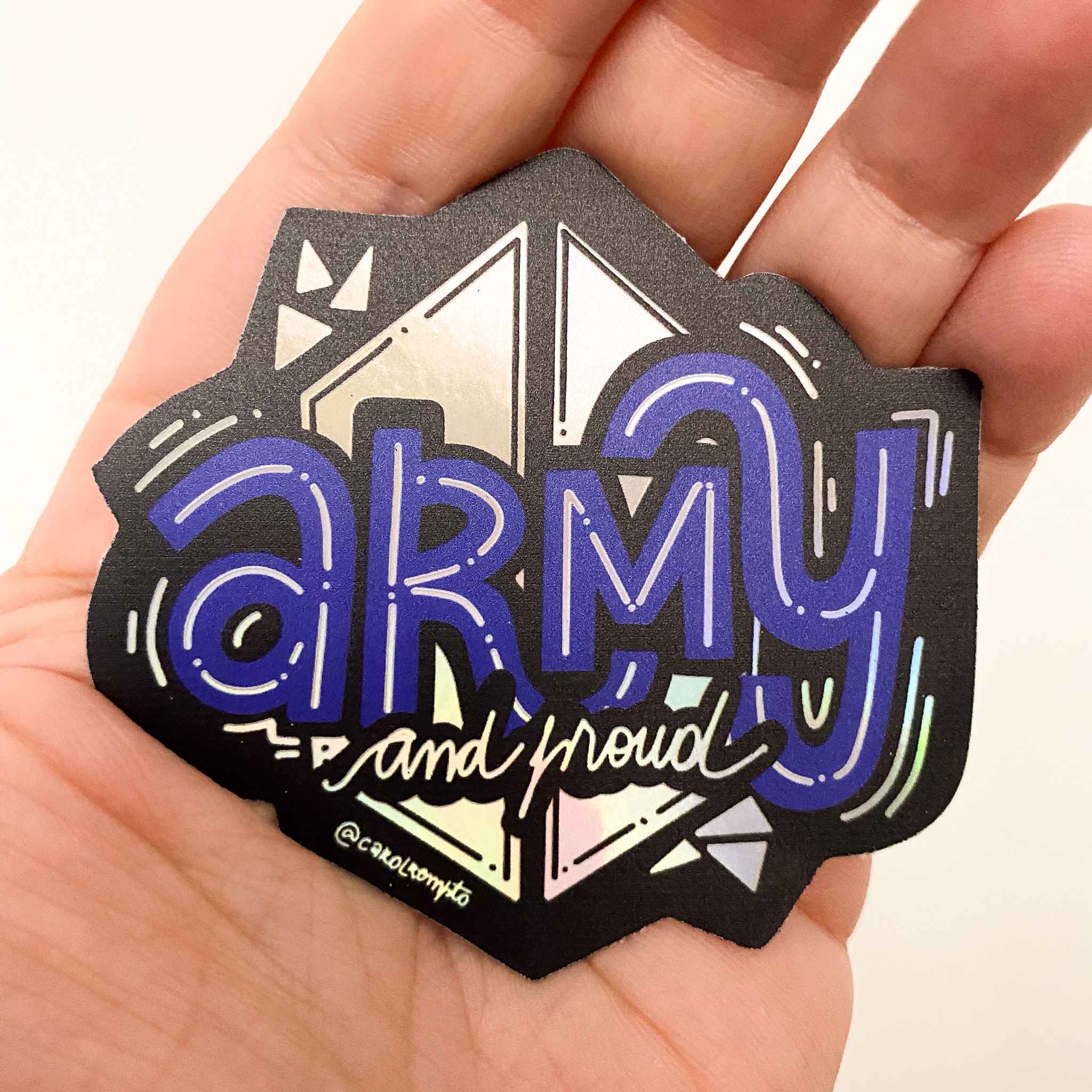 Adesivo Army and Proud