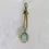 Thumbnail: Victorian 9ct Rose Gold Blue Paste Seed Pearl Pendant