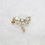 Thumbnail: 9ct Gold Aquamarine Dragonfly Brooch