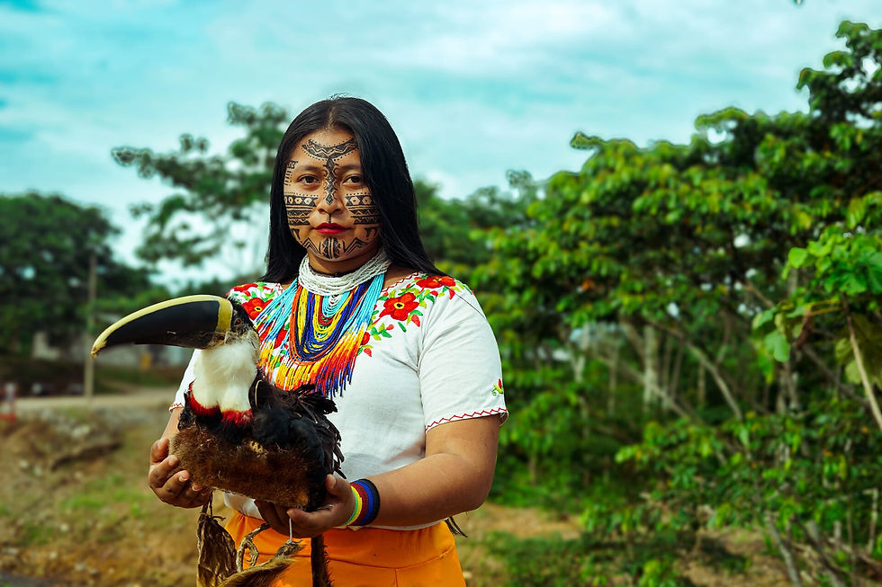 Indigenous Amazon woman