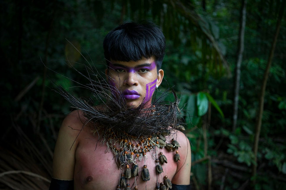 Indigenous Amazon Tribesman