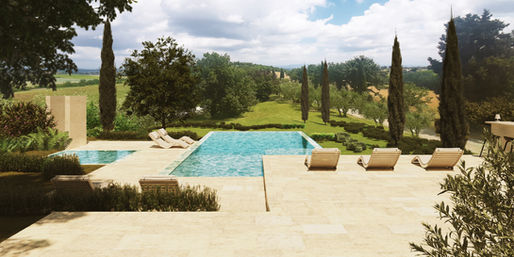 Landscape Design Project in the Tuscan Hills