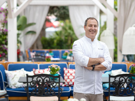 Ionio e Tirreno mixati al Grand Hotel San Pietro: chef resident Luca Miuccio e lo stellato Giuseppe Costa di Terrasini sono amici anti-spreco
