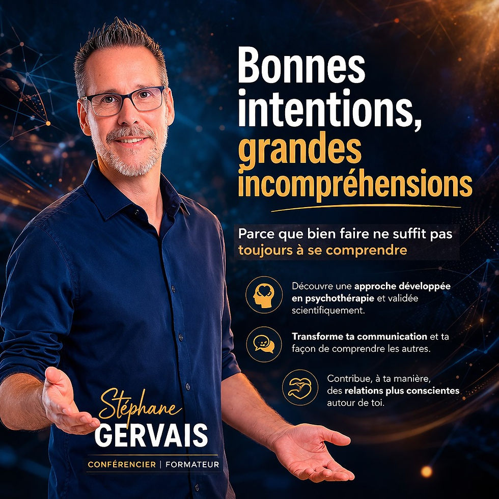 Bonnes intentions, grandes incompréhensions