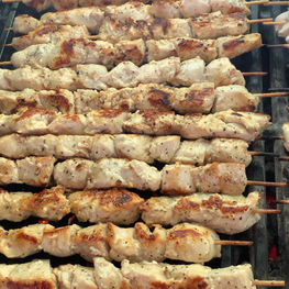 Grilled Chicken Souvlaki