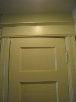 We reuse trim and capitals