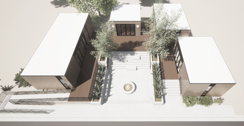 prefab village urban navajo new mexico Sam Friesemaarchitect residential 