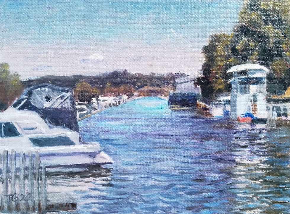 'Henley towards Temple Island'