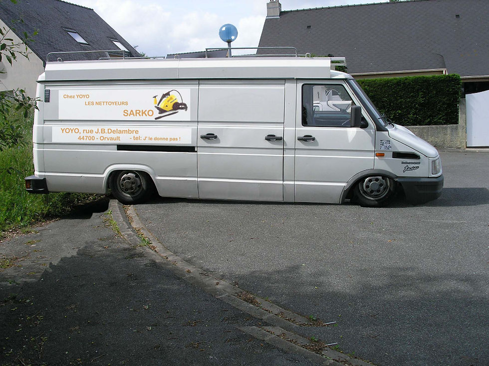 fourgon à yoyo relooké...