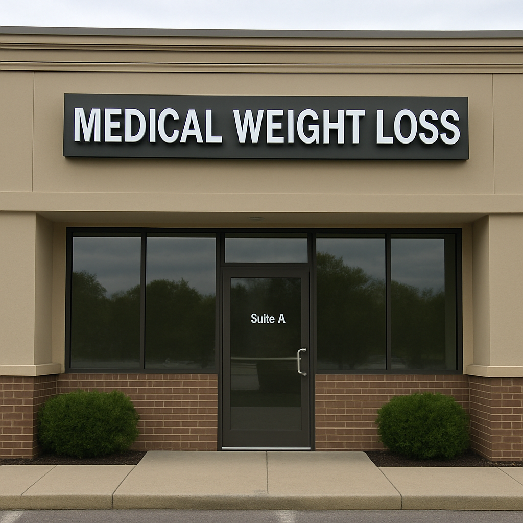 Medical weight loss clinic exterior